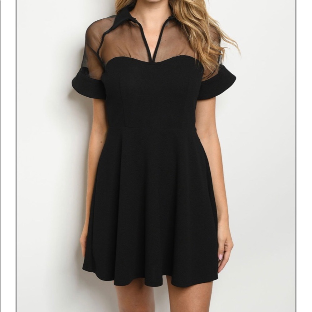 Black sexy dress